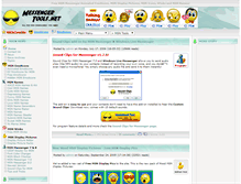 Tablet Screenshot of messengertools.net